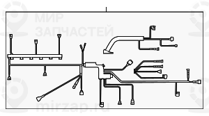 Жгут проводов форсунки / зажигание BMW 12517583103