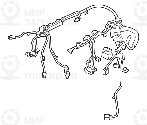 Kabelbaum Motor Sensorik Modul 1 BMW 12518743493