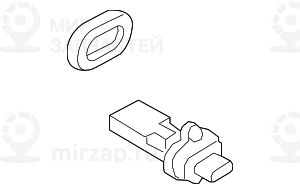 Термоанемометрический расходомер воздуха ! заменен на 13628658527 BMW 13627613234
