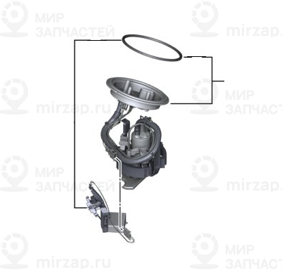 Блок подачи топлива со встроен.насосом П! заменен на 16117194000 BMW 16116759830