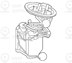 Fordereinheit BMW 16117214881