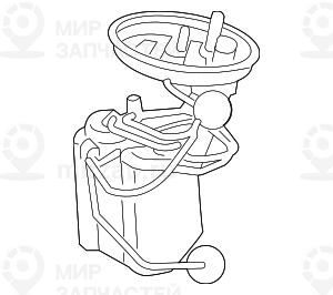 Узел Подачи П BMW 16117465129