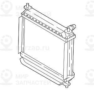Kьhlmittelkьhler BMW 17118642746