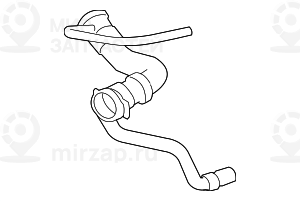 Шланг системы охлаждения! заменен на 17127593490 BMW 17127537107