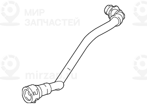 Getriebeцlkьhlerleitung Rьcklauf BMW 17228602296