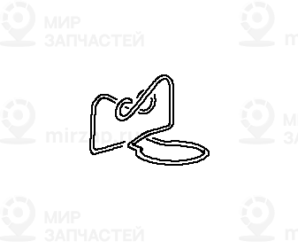 Скоба крепления пружины! заменен на 21517570284 BMW 21511223234