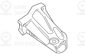 Несущий кронштейн двигателя П BMW 22116754616