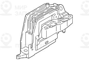 Резинометаллический шарнир ! заменен на 22116875630 BMW 22116853450