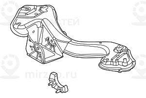 Опорная балка коробки передач BMW 22316762275