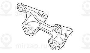 Адаптер опорной балки коробки передач! заменен на 22326774105 BMW 22326760304