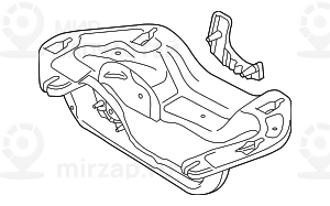 Опорная балка коробки передач ! заменен на 22326854187 BMW 22326791859