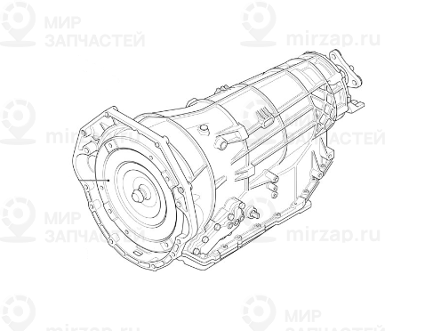 Оборотная АКПП с электрогидр. приводом A5S 560Z - PZ BMW 24001422512