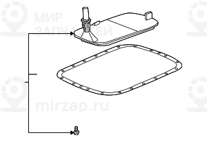 Комплект масляных фильтров! заменен на 24117557069 BMW 24117533700