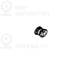 Втулка шарнира овальная L=21MM! заменен на 25117519670 BMW 25111221830