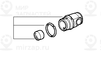 Обойма штока выбора передач! заменен на 25117580281 BMW 25111222688