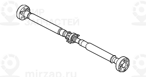 Карданный вал АКПП L=1524MM ! заменен на 26108674200 BMW 26107631364