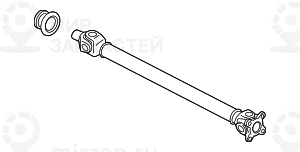 Карданный вал Пд L=733MM ! заменен на 26208605867 BMW 26207589985