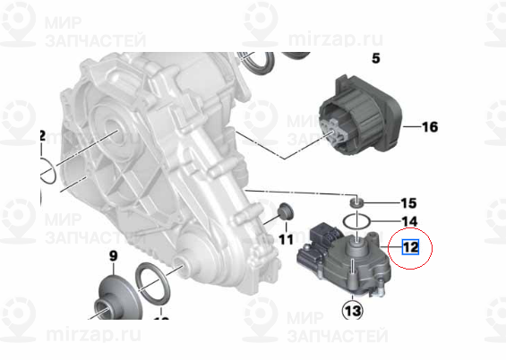 Модуль продольного момента ! заменен на 27607643762 BMW 27607619181