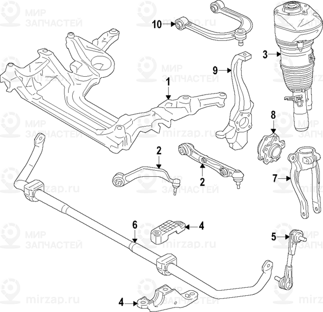 Zugstrebe Mit Hydrolager Links BMW 31108854249