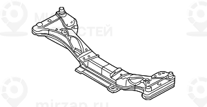 балка переднего моста BMW 31111096902