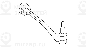 Поперечный рычаг подвески П! заменен на 31126760276 BMW 31121096316