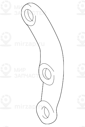 Кронштейн стойки штанги стабил. П BMW 31351091988