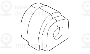 Резинометаллич.шарнир стабилизатора D=25MM BMW 31351092502