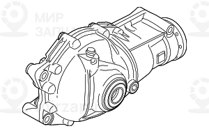 Оборотный редуктор переднего моста I=3,15 BMW 31507594315