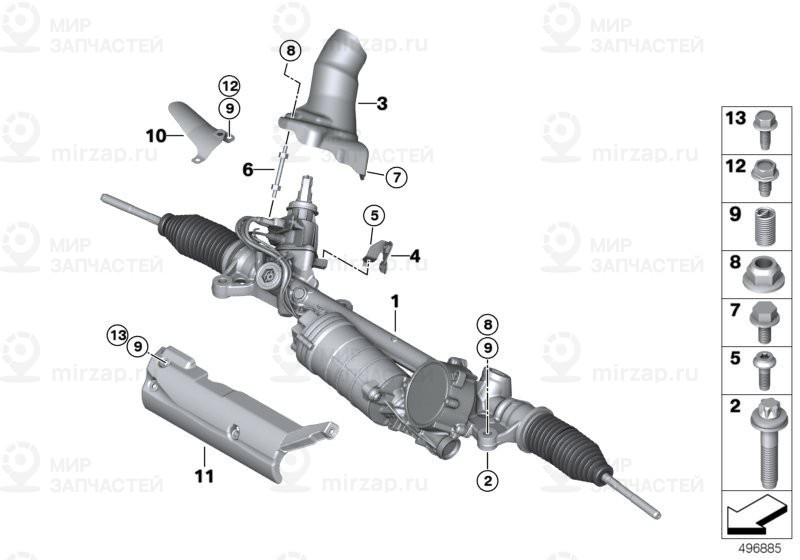  BMW 32105A82526