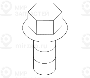 Болт с шестигранной головкой M14X1,5! заменен на 32311159754 BMW 32310141417