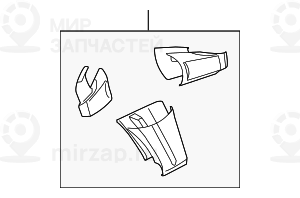 К-т колпаков для колес со спицами HOLZ PLATANE BMW 32340152628