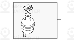 резервуар для масла ATF! заменен на 32416851217 BMW 32411097164