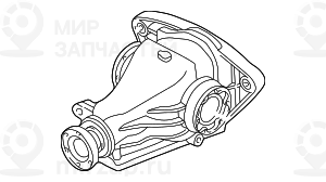 оборотный редуктор заднего моста I=3,15 BMW 33101428499