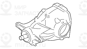 редуктор главной передачи I=2,93 BMW 33107584450