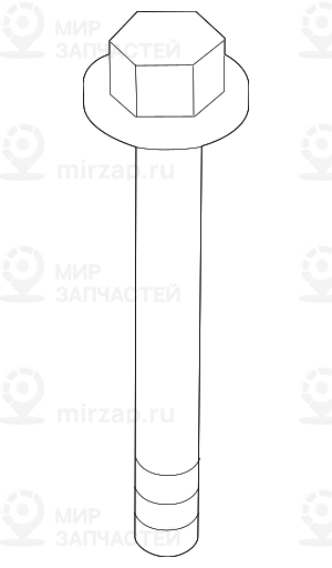 Эксцентриковый болт M14X100 ZNS3! заменен на 33326779785 BMW 33306760593