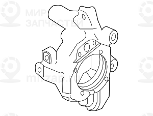 Опора подшипника колеса П Зд BMW 33326770924