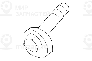 Эксцентриковый болт M12X1,5X82-10.9 ! заменен на 33326863853 BMW 33326772698