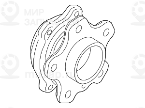 Ступица Заднего Колеса С Подшипником BMW 33406893687