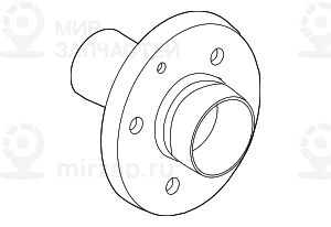 Ступица выходного фланца дифференциала BMW 33416753100