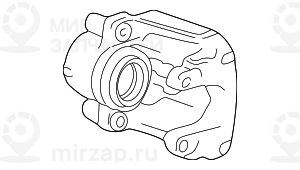 Корпус суппорта тормозного механизма Л BMW 34112229381