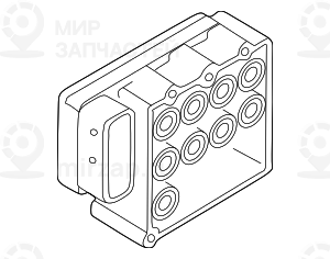 Ремонтный комплект эбу dsc ! заменен на 34522284921 BMW 34526855555