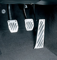 Комплект алюминиевых накладок педали BMW 35002213213