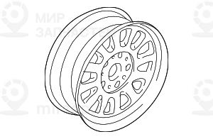 Запчасть BMW 36111092277