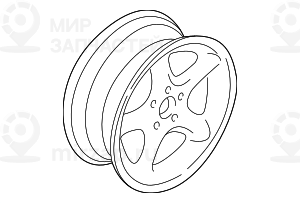 Запчасть BMW 36111093525