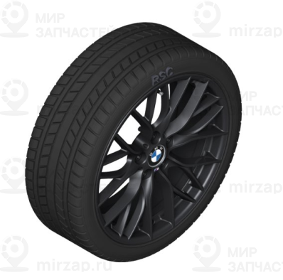 Rdci колесо зимнее в сборе черн.мат. BMW 36112289748