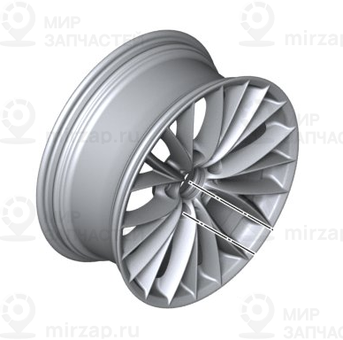 дисковое колесо легкосплавное 8JX18 ET:34 BMW 36116791484