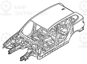 Каркас кузова 4WD BMW 41002994020