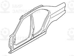 Боковой каркас П BMW 41007044630