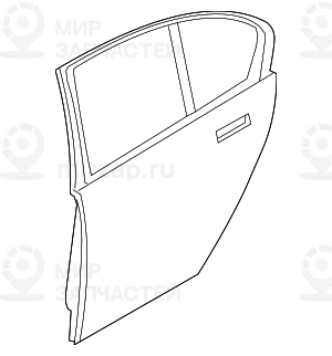 Дверь П Зд BMW 41007203982