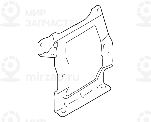 Держатель воздуховода л BMW 51117906473